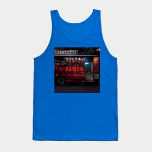 Cyberpunk Tokyo Ramen Food Truck Tank Top